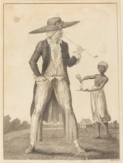Un Piantatore del Suriname nel Suo Abito Mattutino, 1793 da William Blake