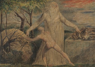 Abramo e Isacco da William Blake