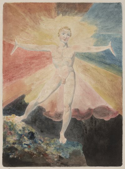 Albione in piedi da William Blake