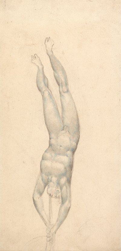 Un angelo con una tromba da William Blake