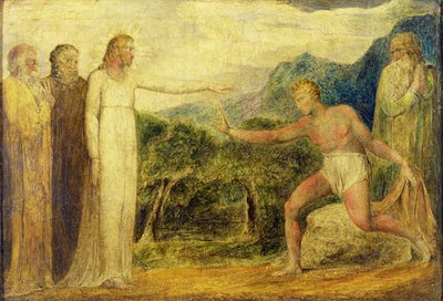 Cristo che Ridona la Vista a Bartimeo da William Blake