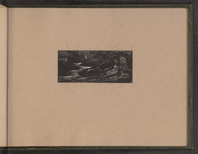 Colinet riposa di notte da William Blake