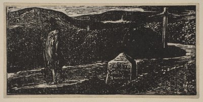 Il viaggio di Colinets: Pietra miliare segnata LXII miglia a Londra, dai Pastorali di Thornton da William Blake