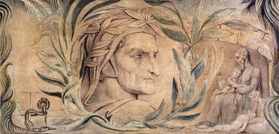 Dante Alighieri, c.1800-03 da William Blake