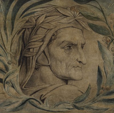 Dante Alighieri, c.1800-03 da William Blake