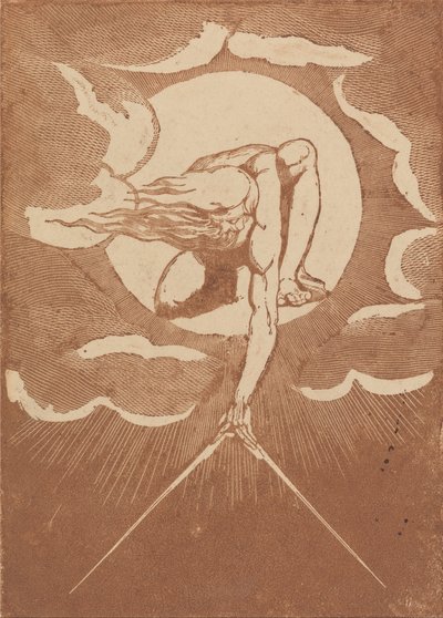 Europa. Una Profezia, Frontespizio Prova di Stampa da William Blake
