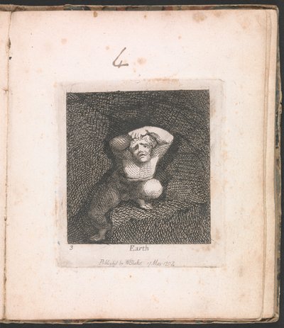Per Bambini. Le Porte del Paradiso, Tavola 5, "Terra" da William Blake