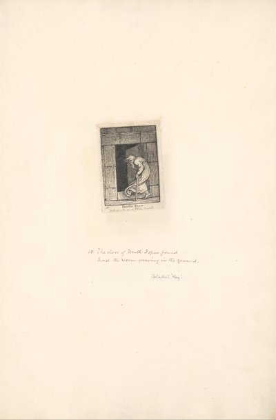Per i Sessi - Le Porte del Paradiso, Tavola 17, La Porta della Morte da William Blake