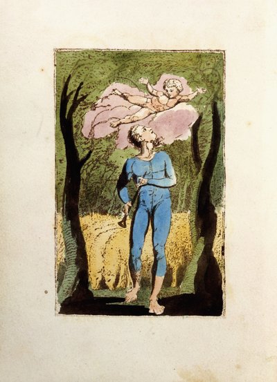 Frontespizio, da "Songs of Innocence", 1789 da William Blake