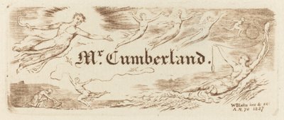 La Carta di George Cumberland da William Blake