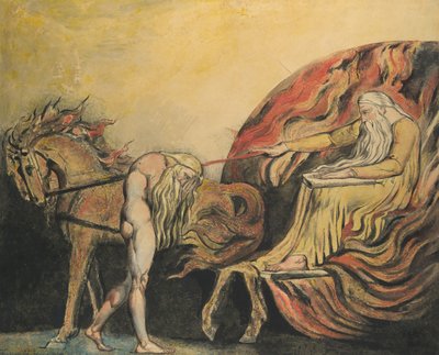 Dio giudica Adamo da William Blake