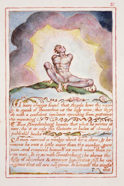 Ho sempre trovato che gli angeli abbiano..., illustrazione e testo da 