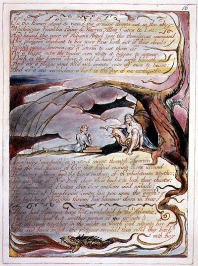 "Nelle fiamme stava", tavola 14 da 