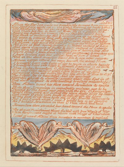 Gerusalemme, Tavola 22 da William Blake