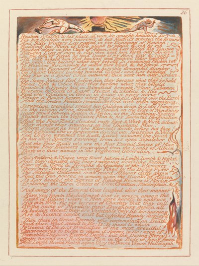 Gerusalemme, Tavola 36 da William Blake