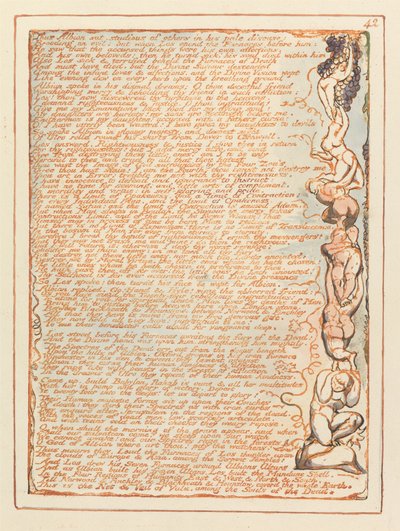 Gerusalemme, Tavola 42 da William Blake