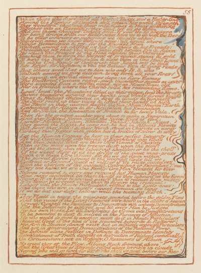 Gerusalemme, Tavola 55, Quando coloro che ignorano.... da William Blake