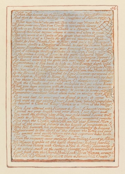 Gerusalemme, Tavola 56 da William Blake
