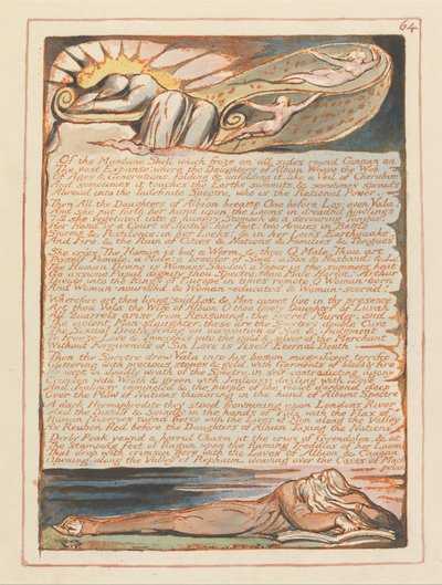 Gerusalemme, Tavola 64 da William Blake