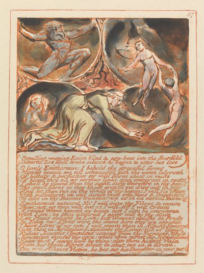 Gerusalemme, Tavola 87 da William Blake