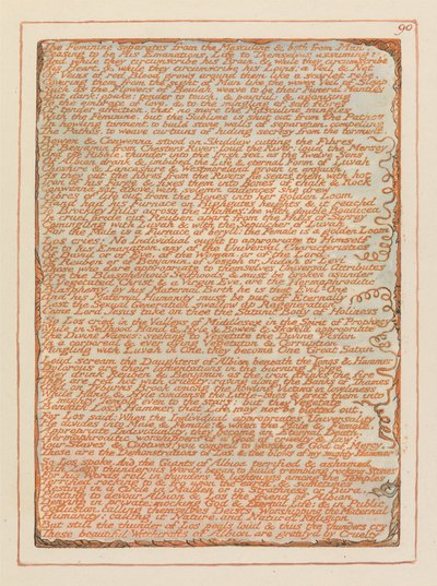 Gerusalemme, Tavola 90, Il Femminile si separa... da William Blake