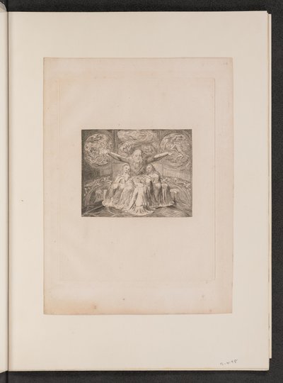 Giobbe e le sue figlie da William Blake