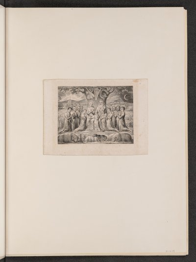 Giobbe e la Sua Famiglia da William Blake