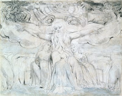 Giobbe e le sue Figlie da William Blake