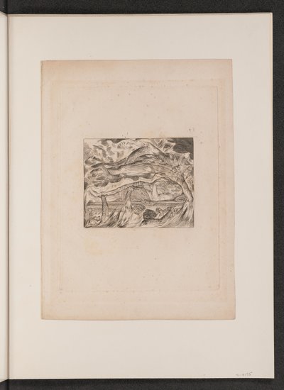 I sogni malvagi di Giobbe da William Blake