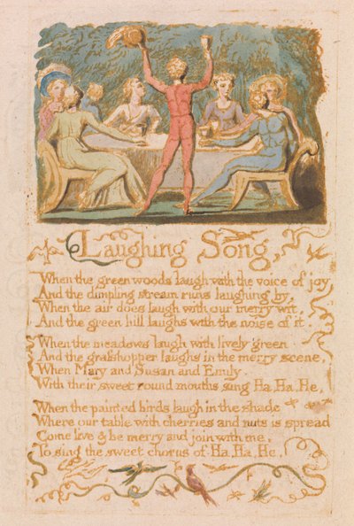 Lachlied (Platte 28) da William Blake