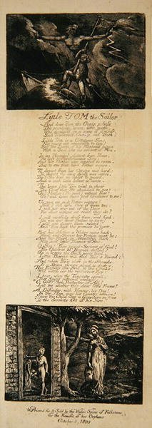 Il piccolo Tom il marinaio, di William Hayley da William Blake
