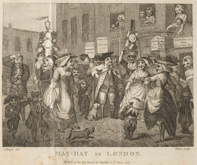 Festa del Primo Maggio a Londra, 1784 da William Blake