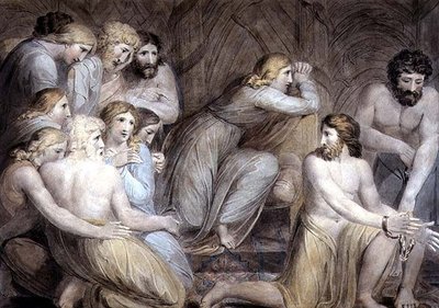 Giuseppe ordina di legare Simeone, tavola 2 di 