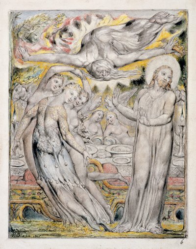 Cristo rifiuta il banchetto offerto da Satana, da 