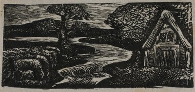 Il diluvio argenteo di Sabrina, da Le pastorali di Virgilio da William Blake