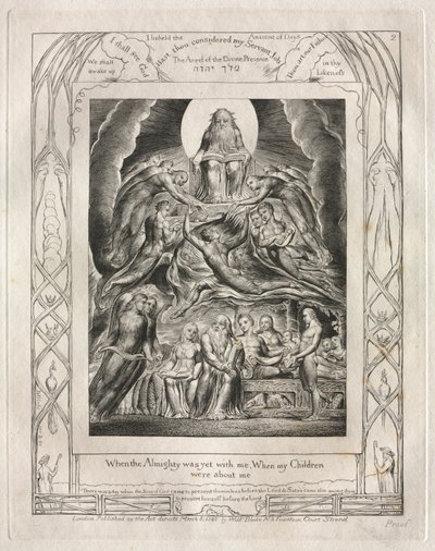 Il libro di Giobbe: Pl. 2, Quando l