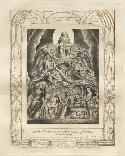 Il libro di Giobbe: Tav. 2, Quando l