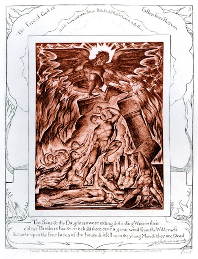 Illustrazioni del Libro di Giobbe di William Blake da William Blake