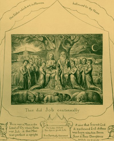 Il Libro di Giobbe, illustrazioni di William Blake da William Blake