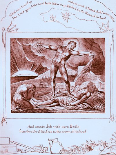 Il Libro di Giobbe, illustrazioni di William Blake da William Blake