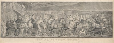 I Pellegrini di Canterbury da William Blake