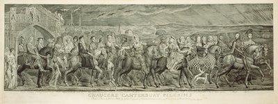 I pellegrini di Canterbury da William Blake