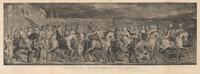 I pellegrini di Canterbury da William Blake