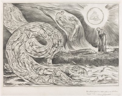 Il Cerchio dei Lussuriosi: Paolo e Francesca da William Blake