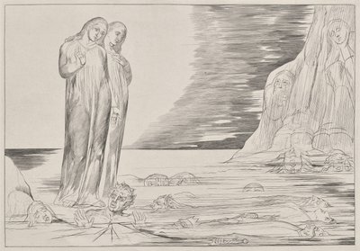 Il Cerchio dei Traditori: Il Piede di Dante che Colpisce Bocca degli Abbate, dall