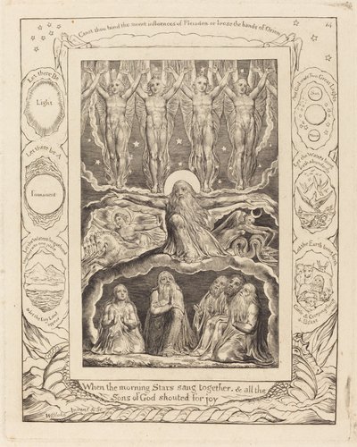 La Creazione da William Blake