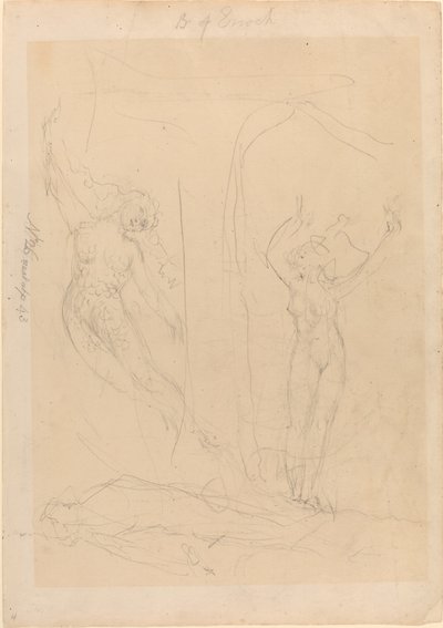La figlia degli uomini diventa una sirena da William Blake