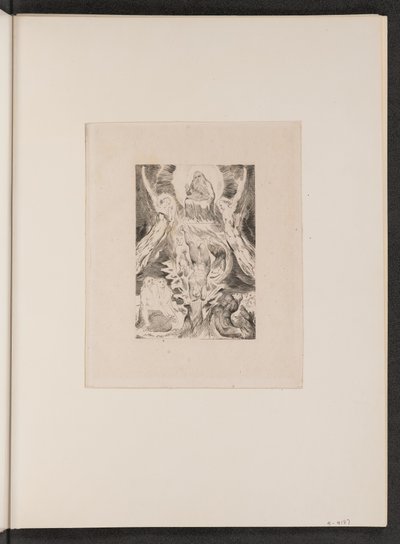 La Caduta di Satana da William Blake