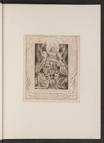 La Caduta di Satana da William Blake