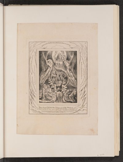 La Caduta di Satana da William Blake